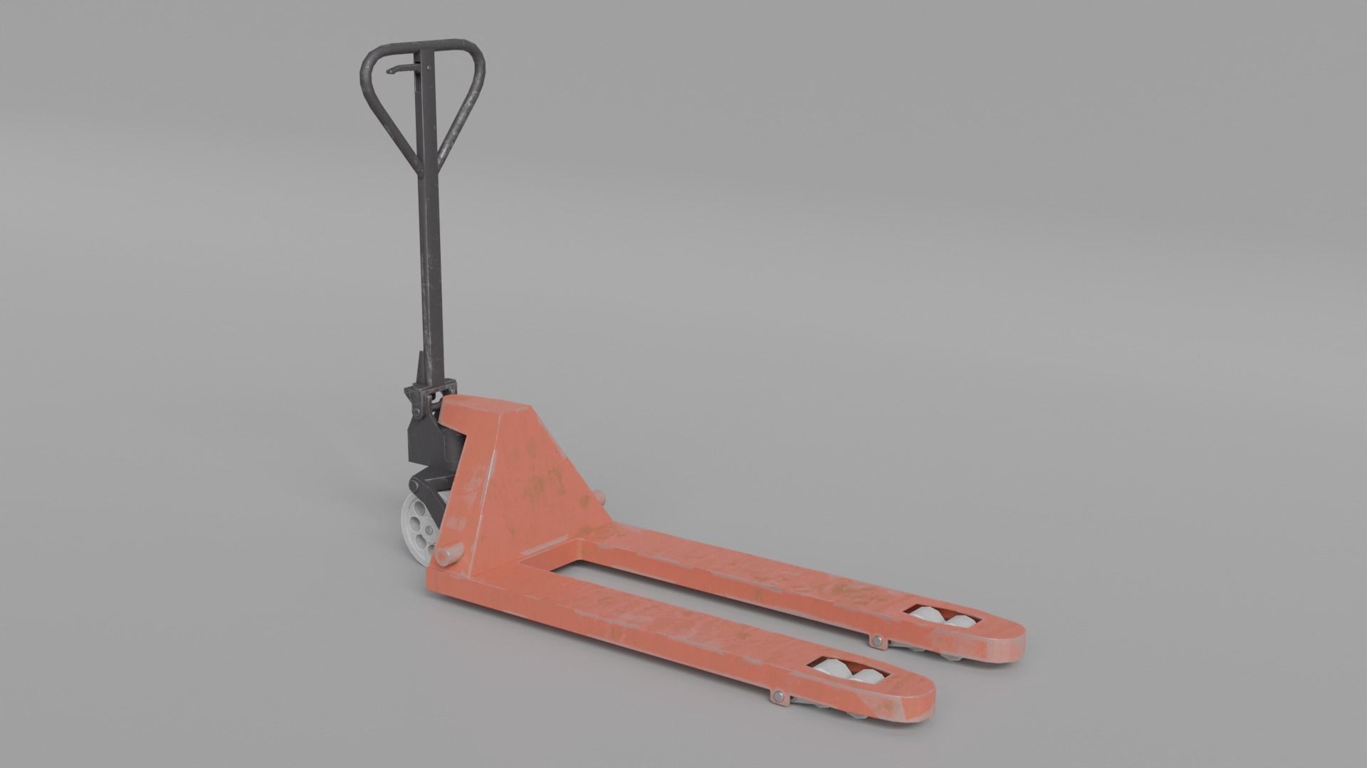 A Handlift Used Low-poly 3D model_1