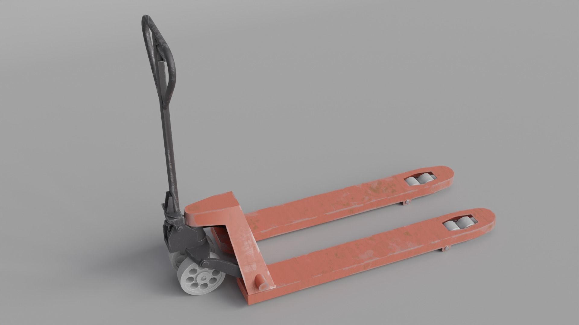 A Handlift Used Low-poly 3D model_2