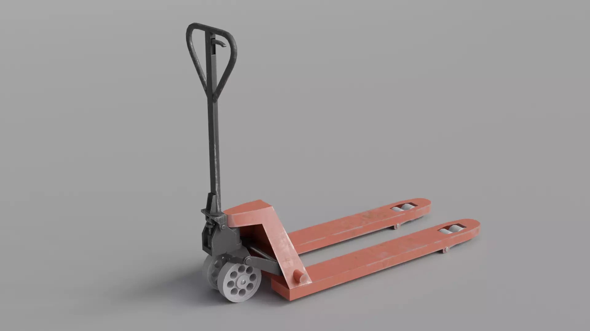 A Handlift Used Low-poly 3D model_0