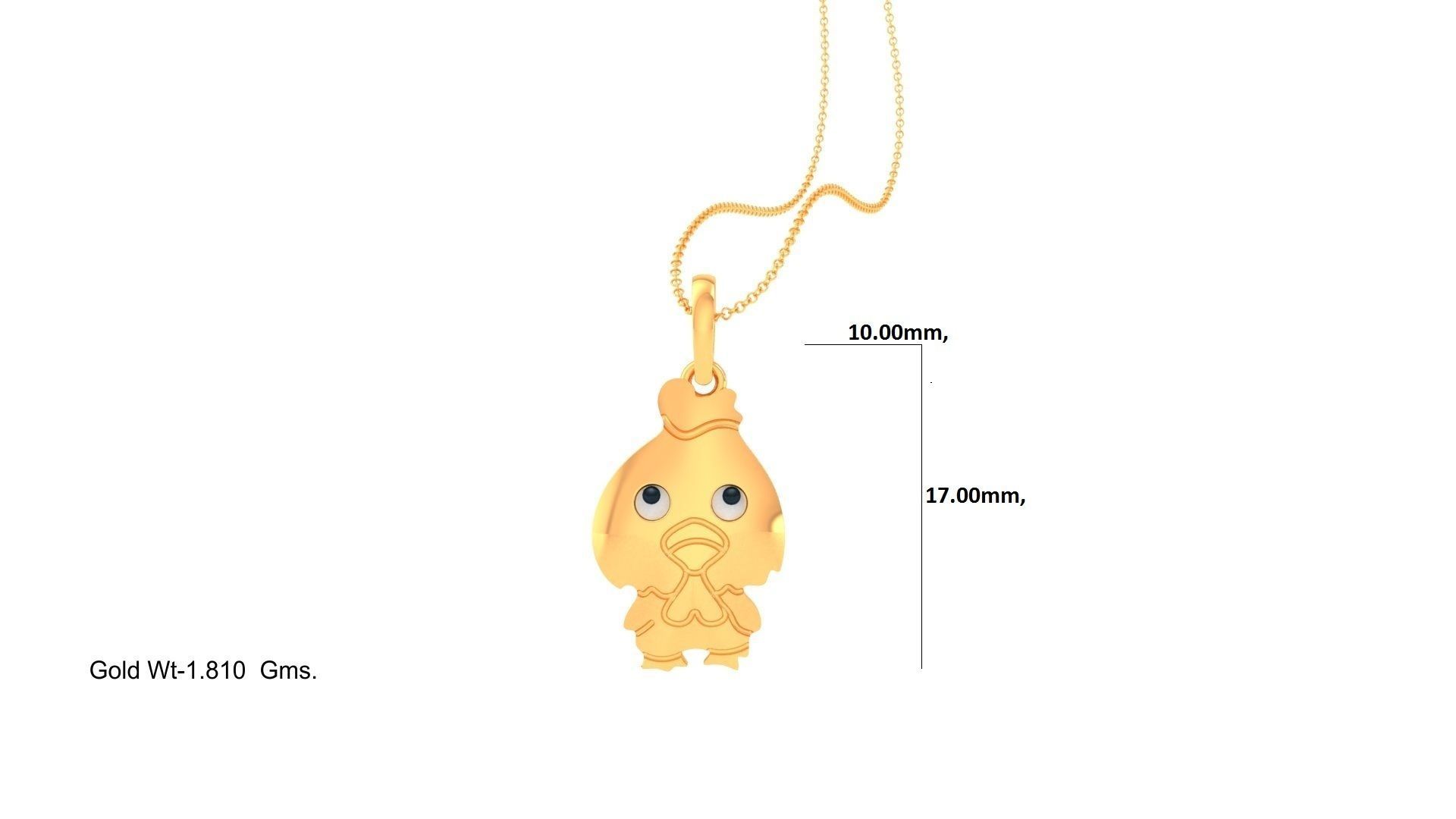 Kids Pendants 3dm STL OBJ FBX Renders Details 3D print model_1