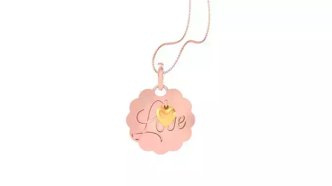 Kids Pendants 3dm STL OBJ FBX Renders Details