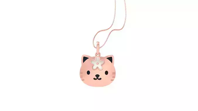 Kids Pendants 3dm STL OBJ FBX Renders Details