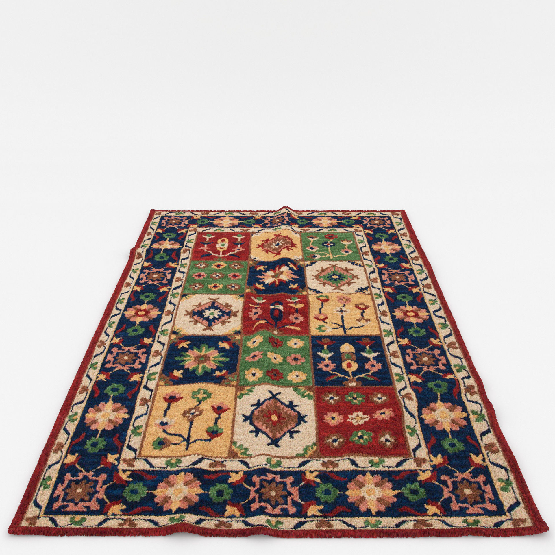 Rugs No 838 Low-poly 3D model_10
