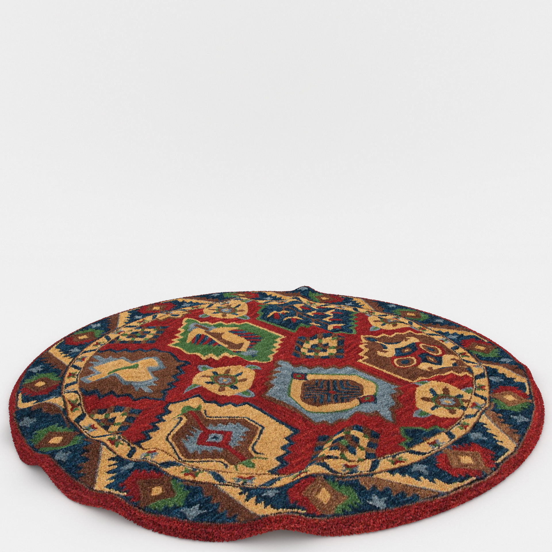 Rugs No 838 Low-poly 3D model_6