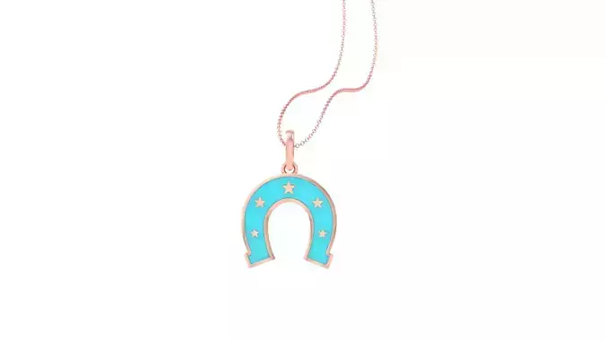 Horse Shoes Ring Kids Pendants 3dm STL OBJ FBX Renders Details 3D print model