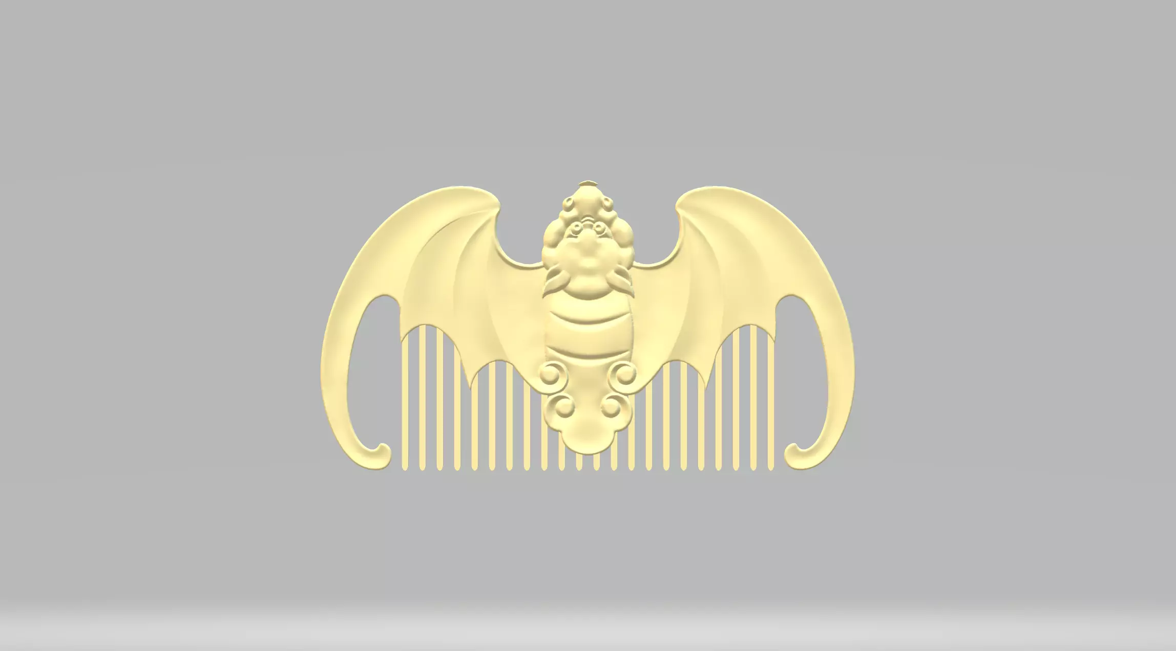 Bat Comb 3D print model