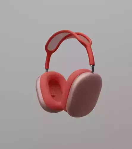 Airpods Max - Rose Gold 3D model