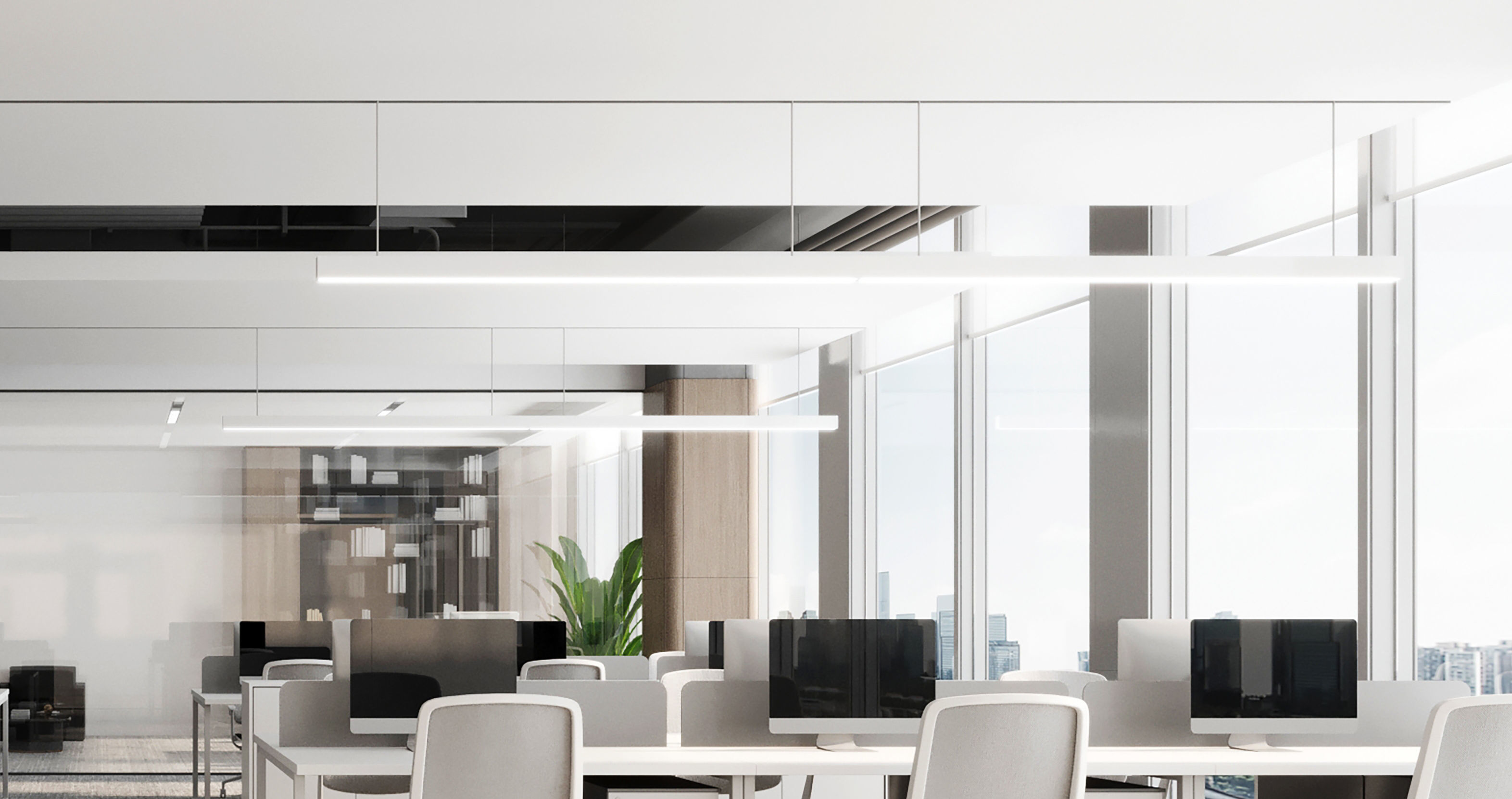 Office interio 3D model_4