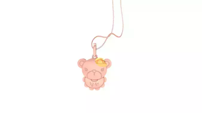 Kids Pendants 3dm STL OBJ FBX Renders Details