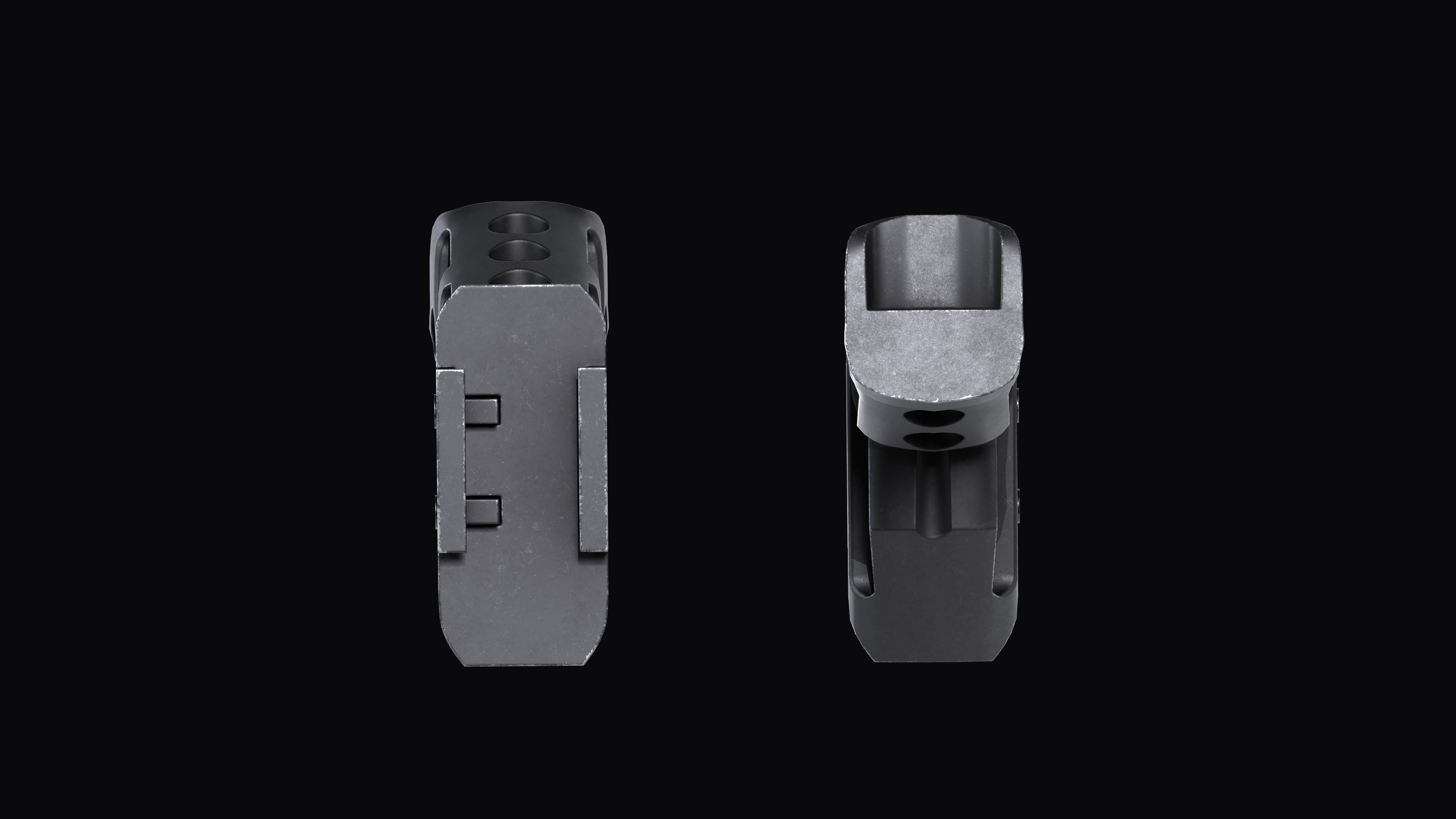 Fortis SHIFT Vertical forward grip Low-poly 3D model_11