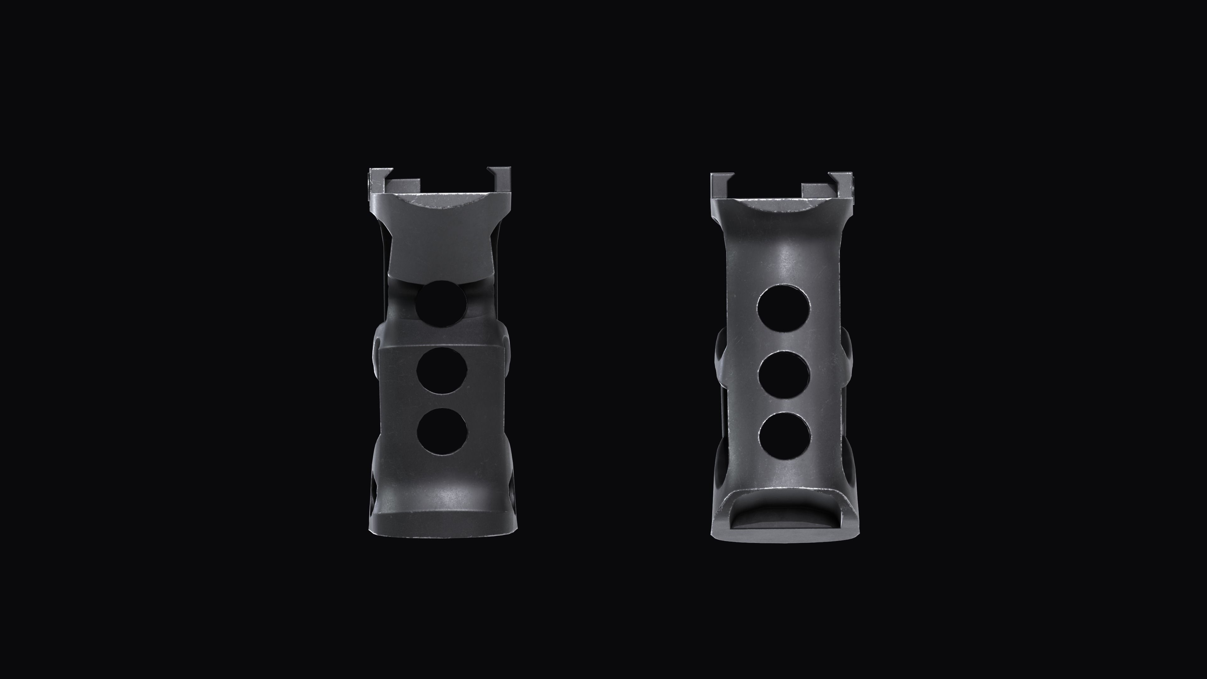 Fortis SHIFT Vertical forward grip Low-poly 3D model_10