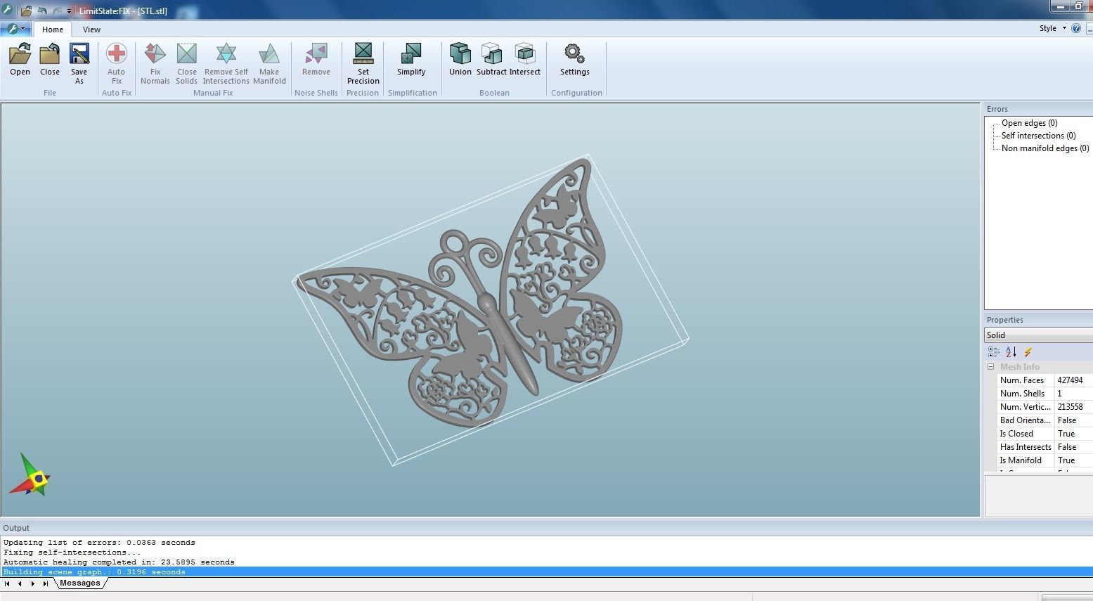 Butterfly V2 Pendant jewelry gold necklace medallion 3D print model_3