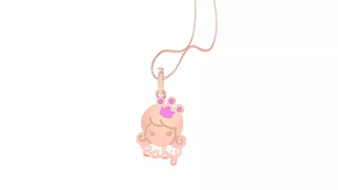 Kids Pendants 3dm STL OBJ FBX Renders Details