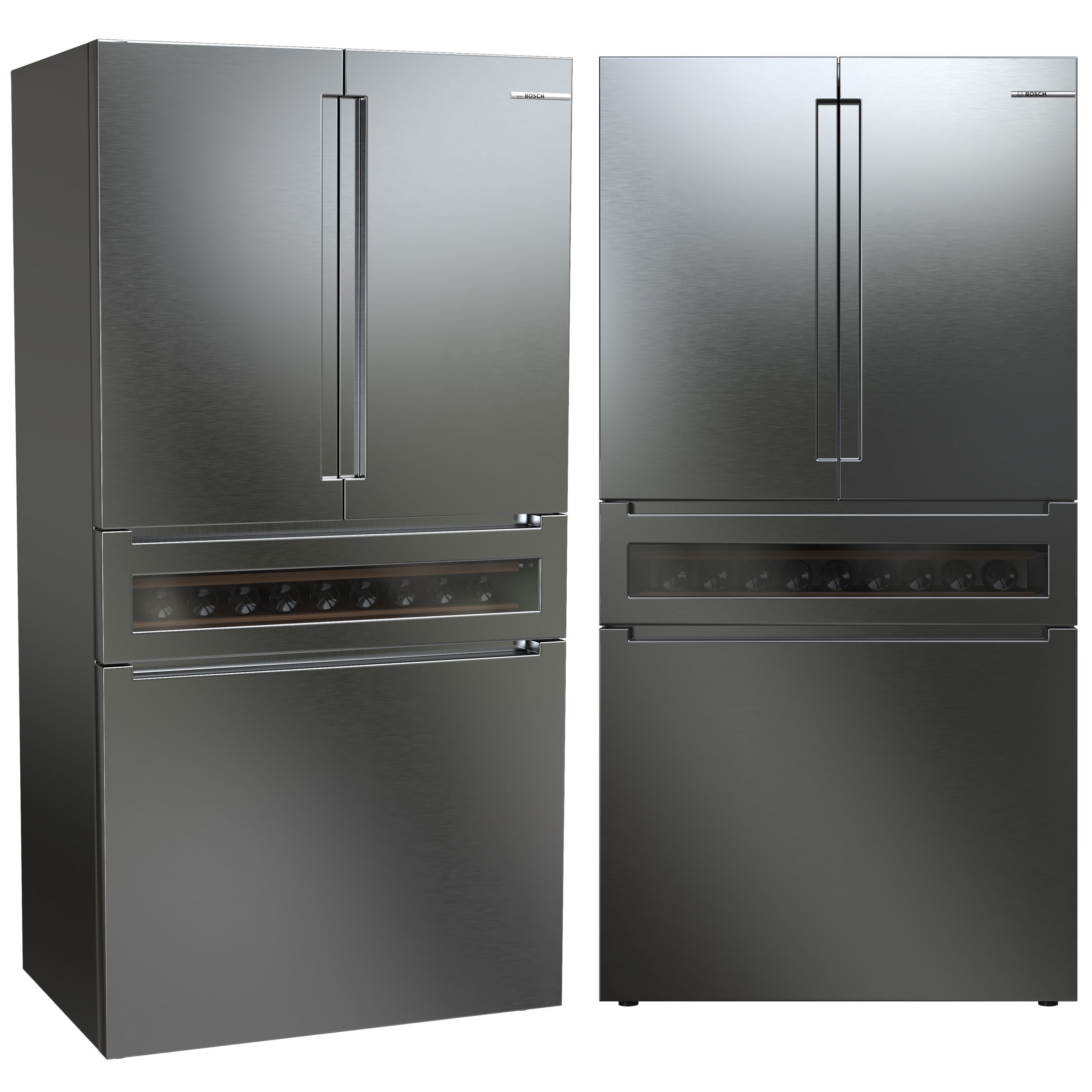 Bosch Refrigerator Collection 3D model_7