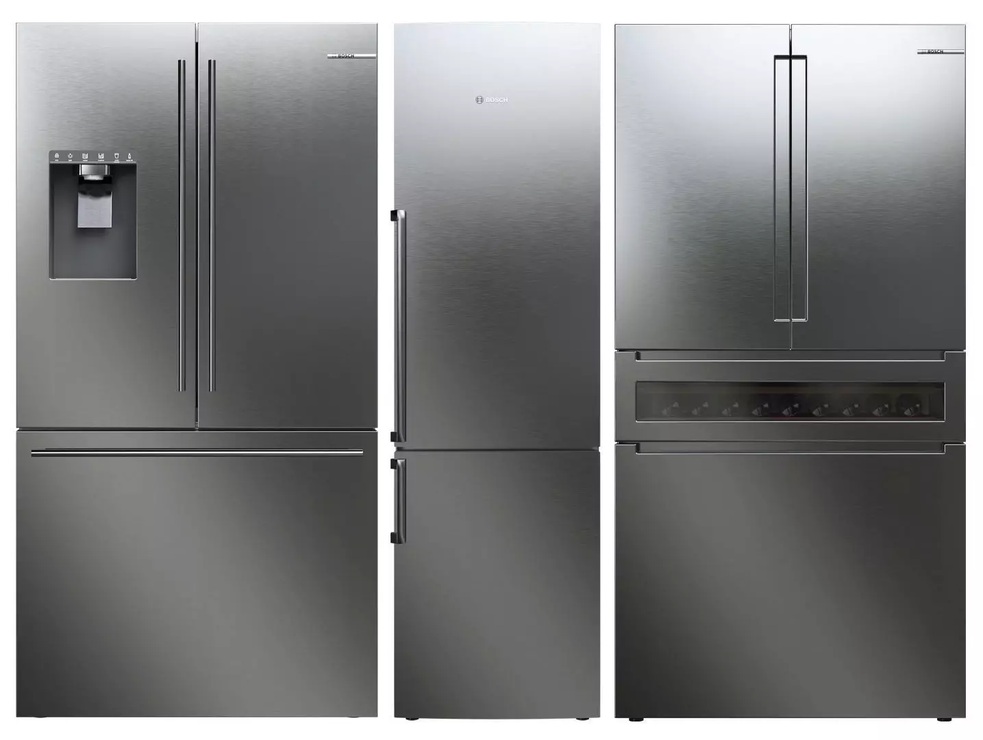 Bosch Refrigerator Collection 3D model_0