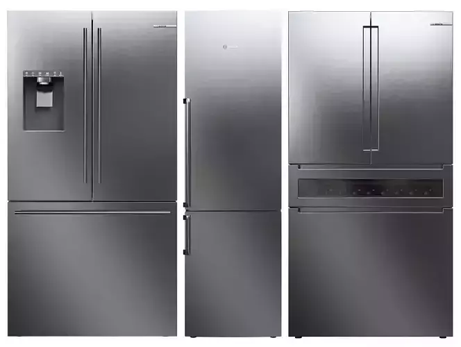 Bosch Refrigerator Collection 3D model