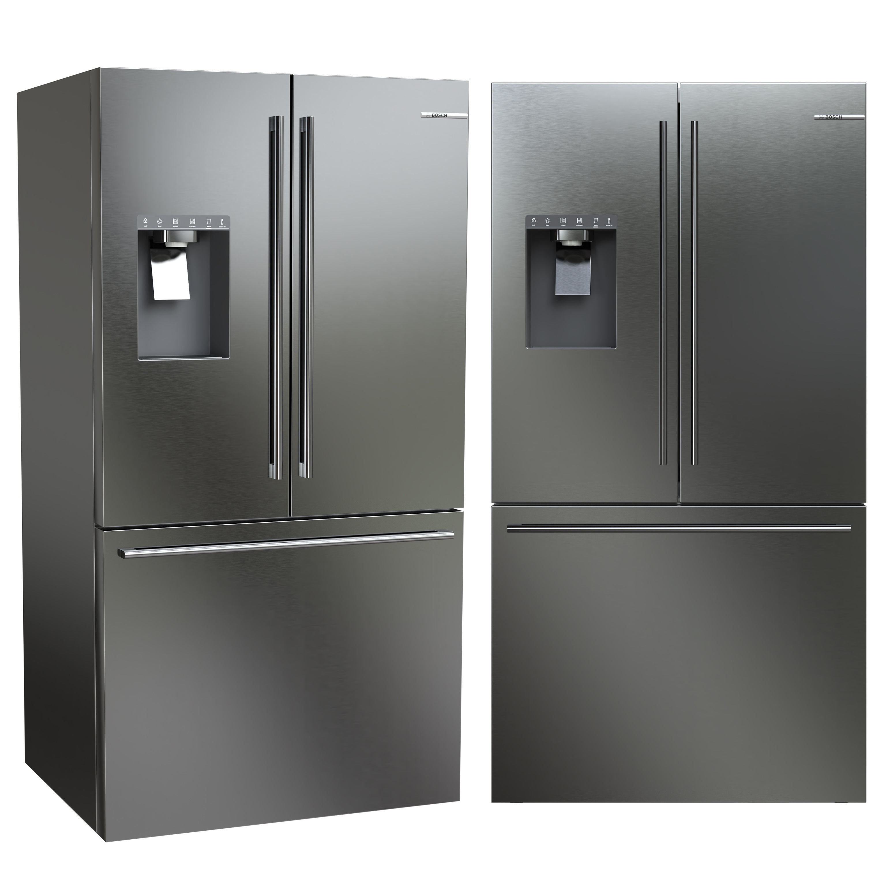 Bosch Refrigerator Collection 3D model_3