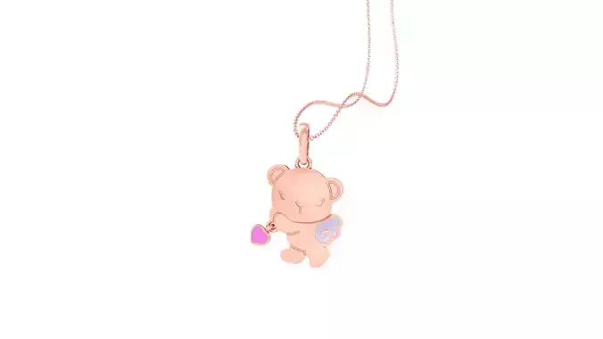 Kids Pendants 3dm STL OBJ FBX Renders Details