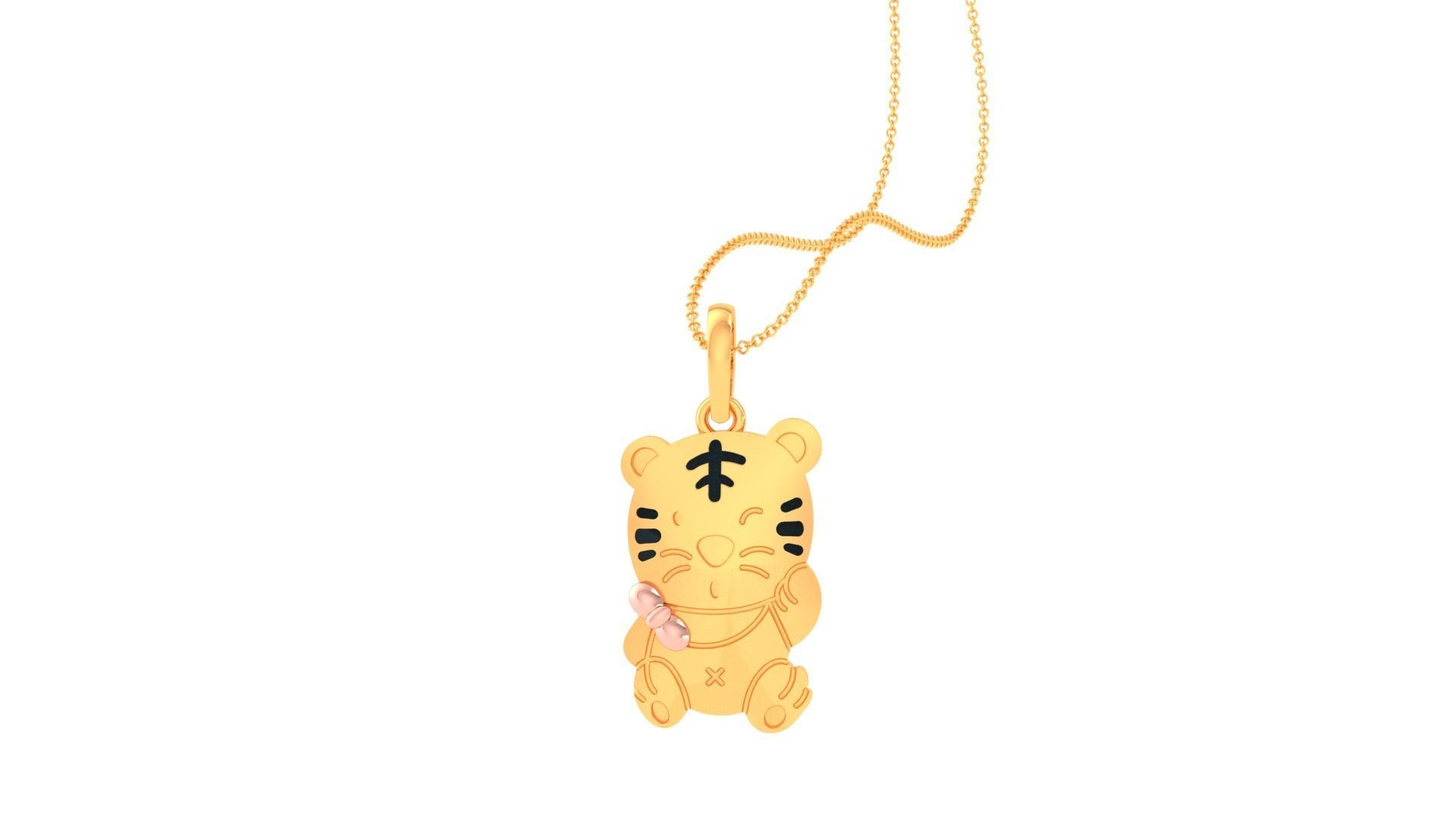 Kids Pendants 3dm STL OBJ FBX Renders Details 3D print model_2