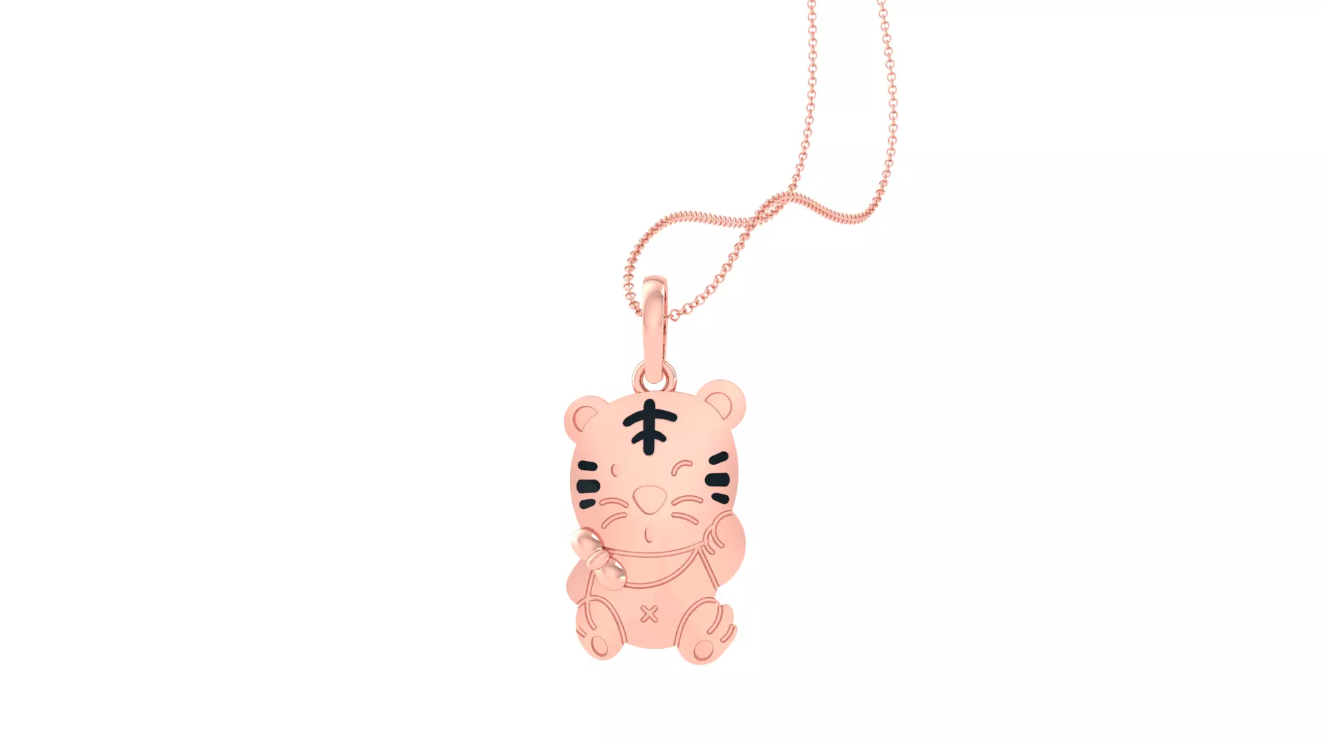 Kids Pendants 3dm STL OBJ FBX Renders Details 3D print model_0