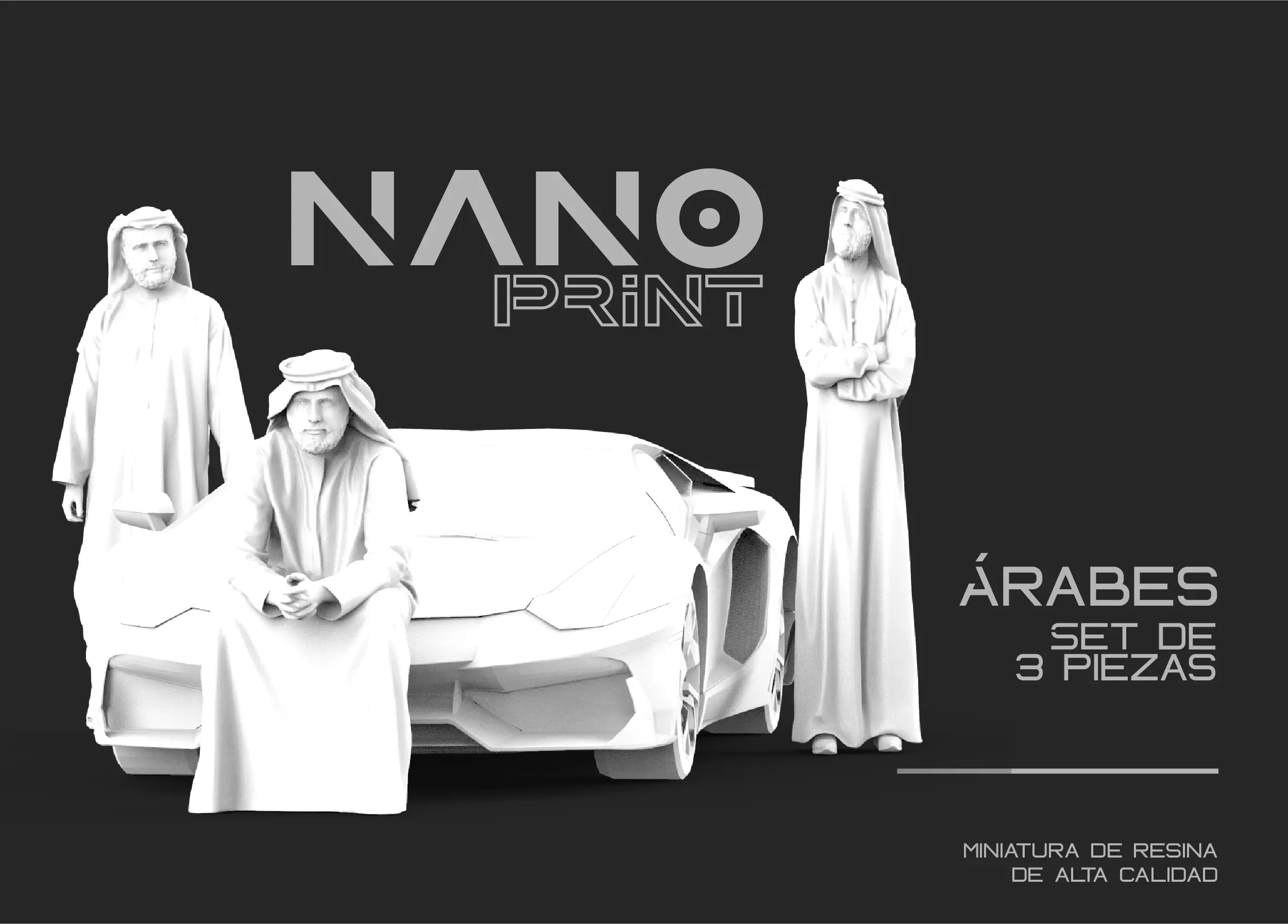 Arabes Kit 3D print model