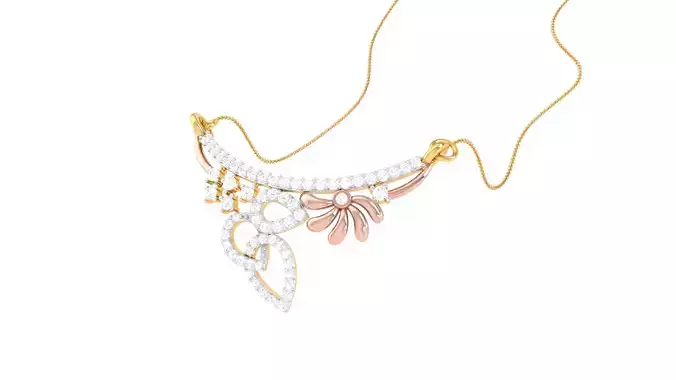 Women Necklace Pendants 3dm STL OBJ FBX Renders Details