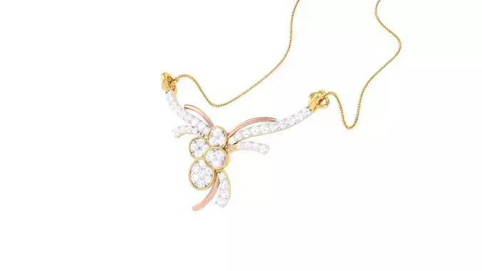 Women Necklace Pendants 3dm STL OBJ FBX Renders Details