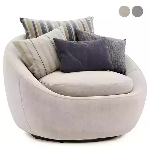 bloom club arm chair by Parla design