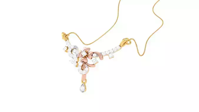 Women Necklace Pendants 3dm STL OBJ FBX Renders Details