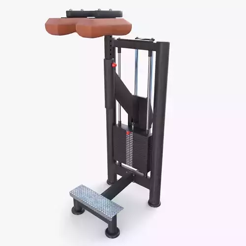 Standing calf machine 3D model