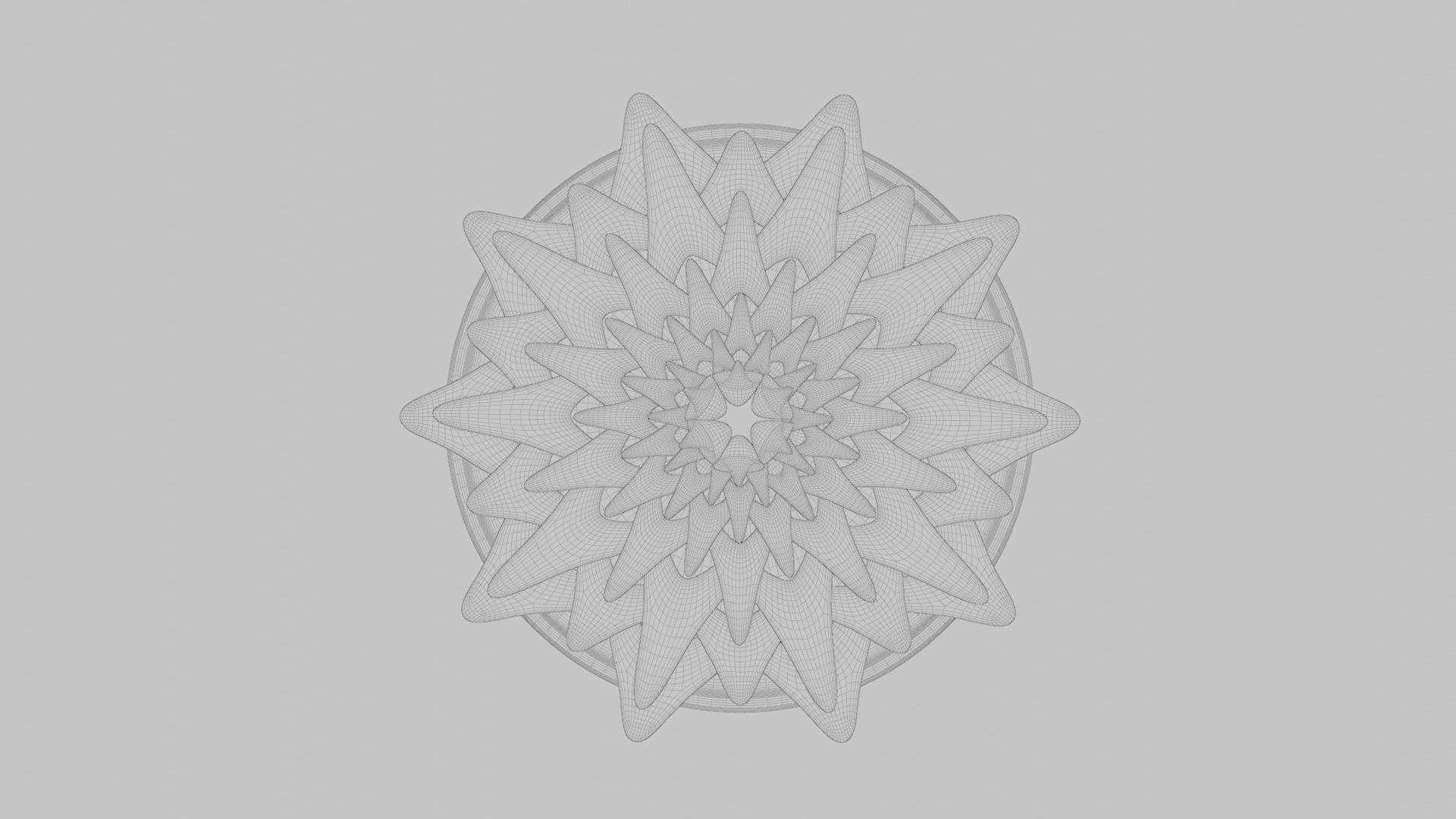 flower pot 3D model_6