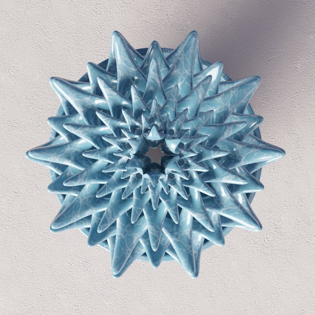 flower pot 3D model_3