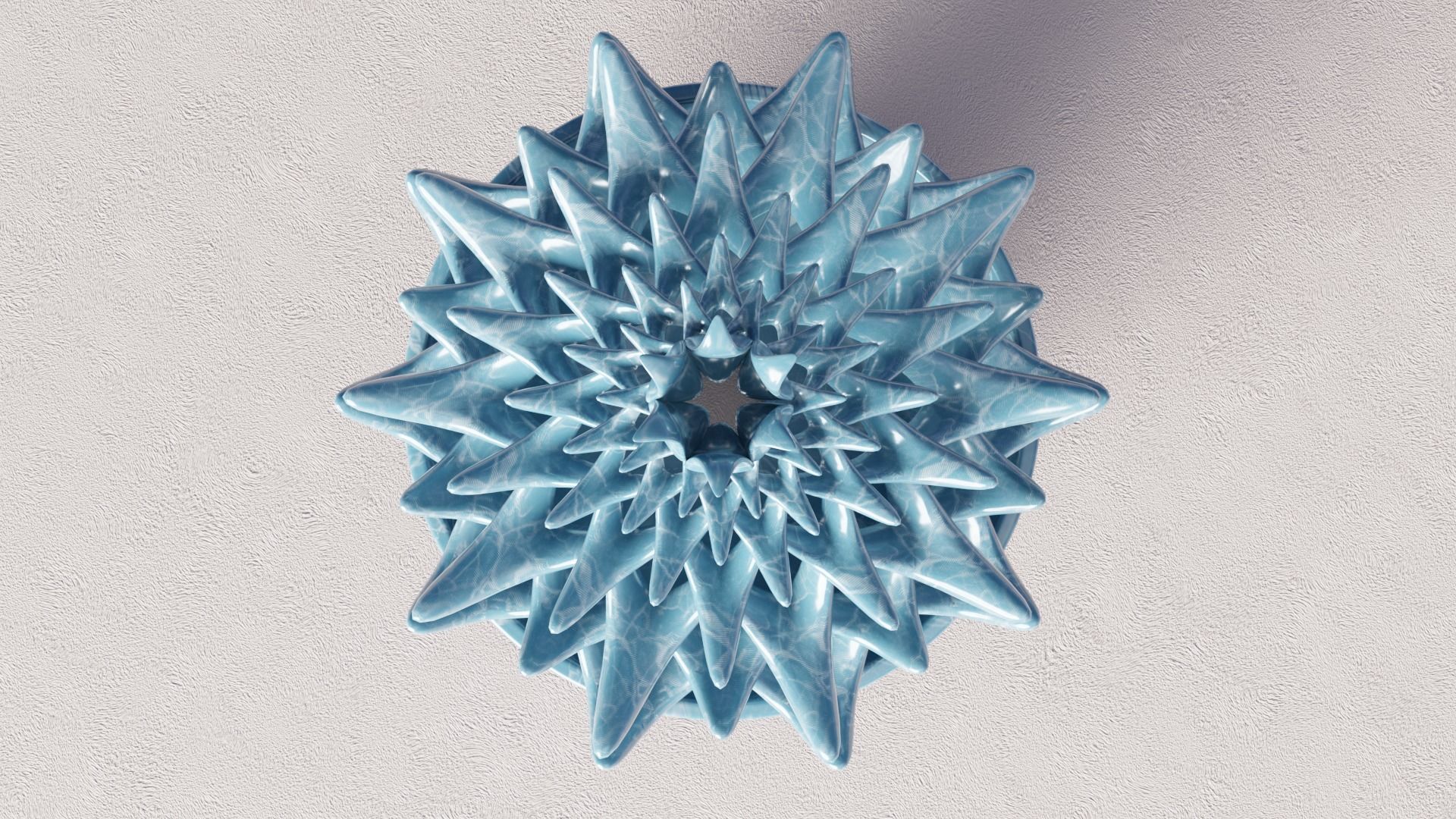 flower pot 3D model_4