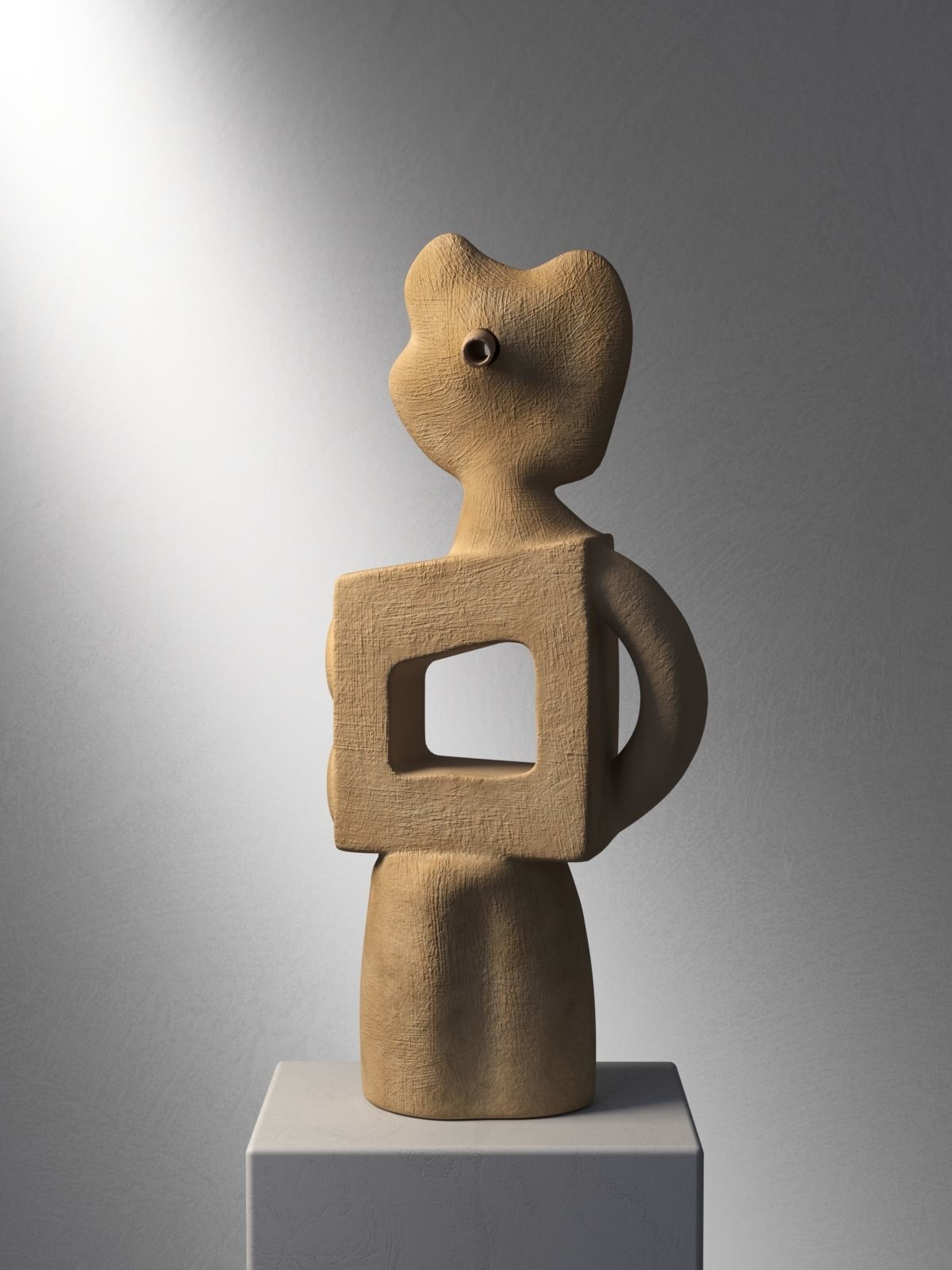 Ceramic Sculpture 3D model_1