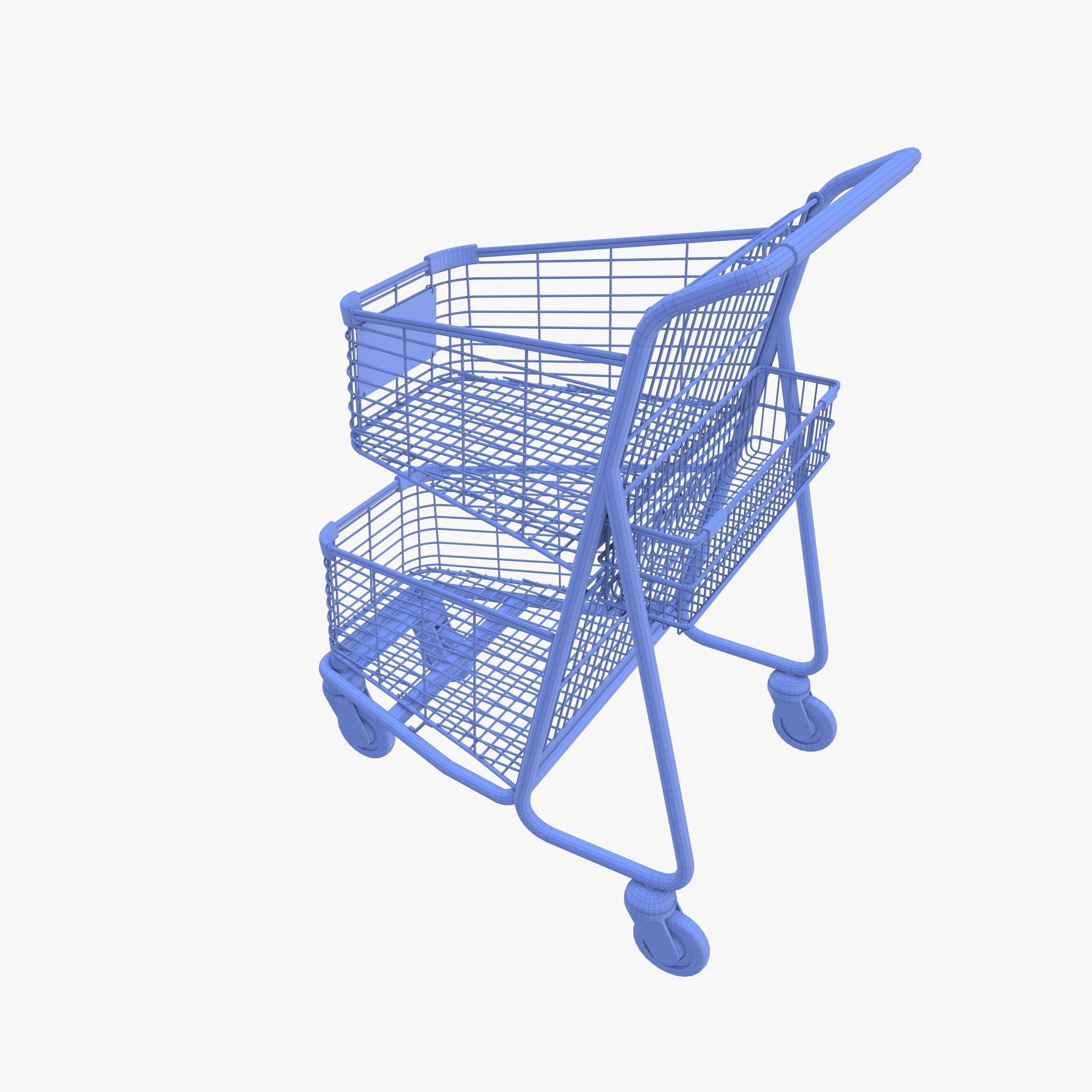 Shopping cart v3 3D model_18