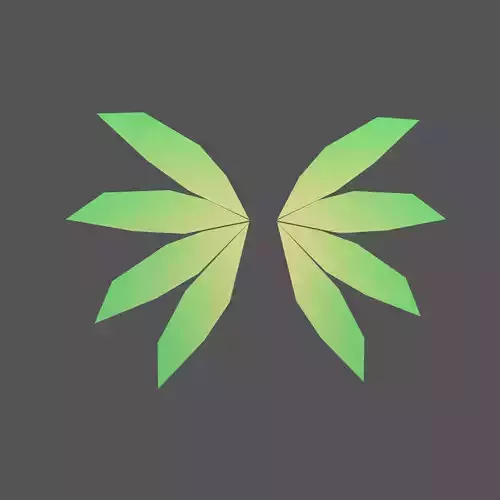 Low Poly Wings v3 006