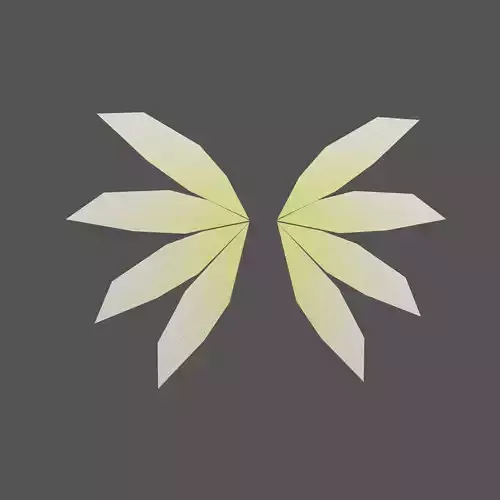 Low Poly Wings v3 008