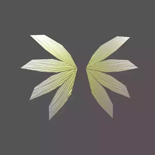 Low Poly Wings v3 010