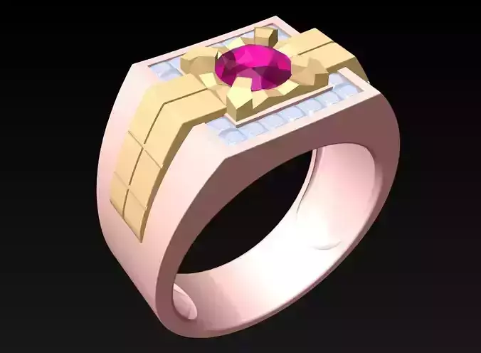 Diamond Rings - Mens Ring - N3280