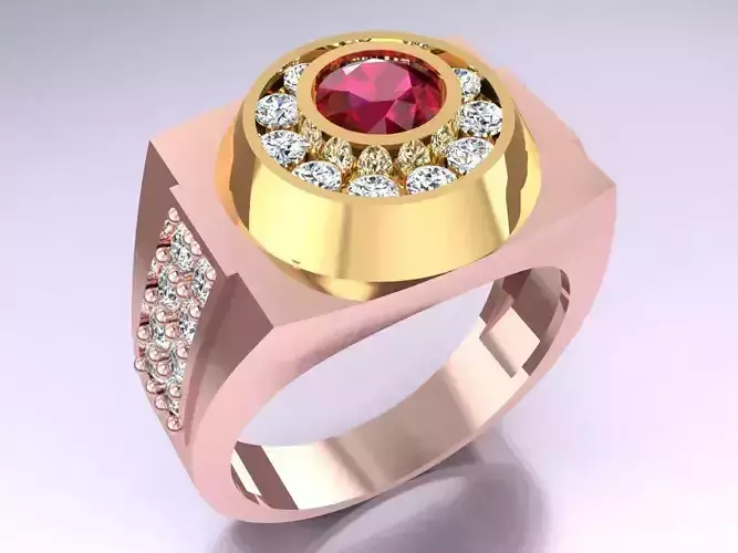 Diamond Rings - Mens Ring - N3294