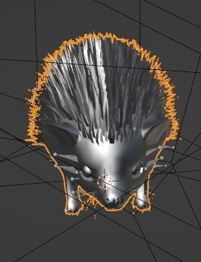 Hedgehog Stylized Brown 3D Character Low-poly 3D model_16