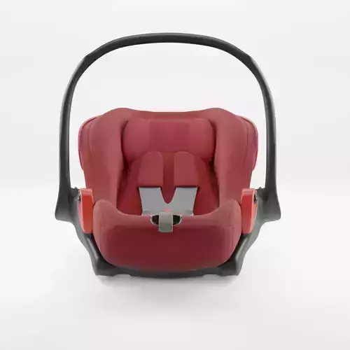 3D Model of  Prams and Strollers - Cybex Cloud Z i-Size  Low-poly 3D model