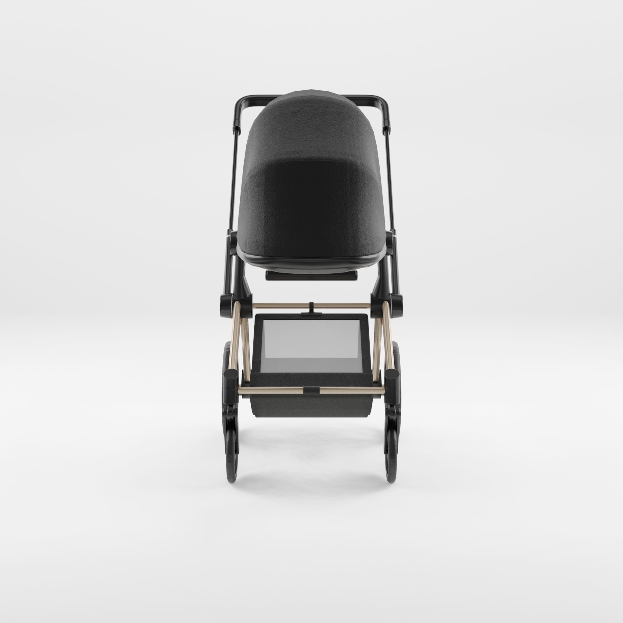 3D Model of  Prams and Strollers - CYBEX PRIAM 2019 Low-poly 3D model_3