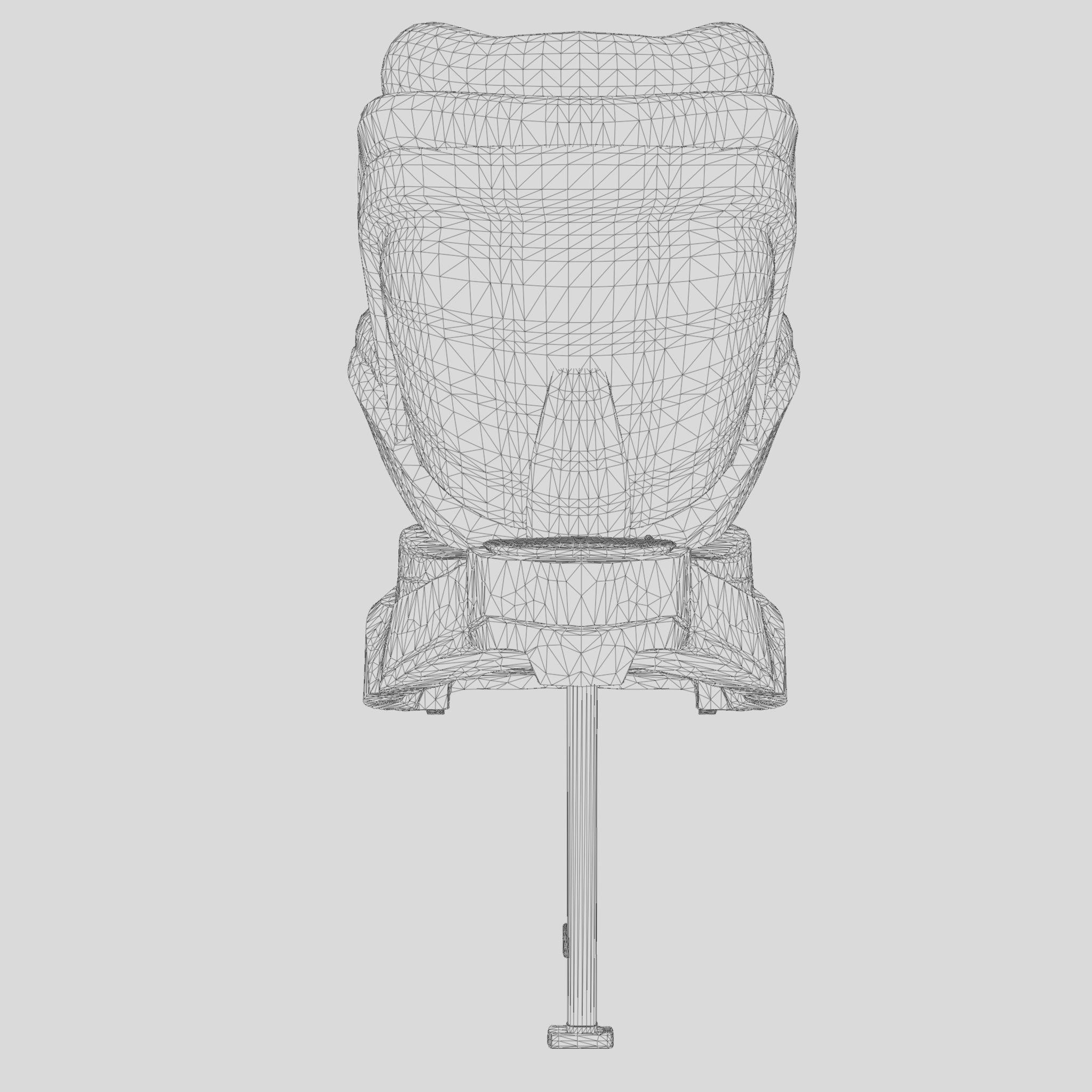 3D Model of  Prams and Strollers -BeSafe iZi Twist B i-Size Low-poly 3D model_4