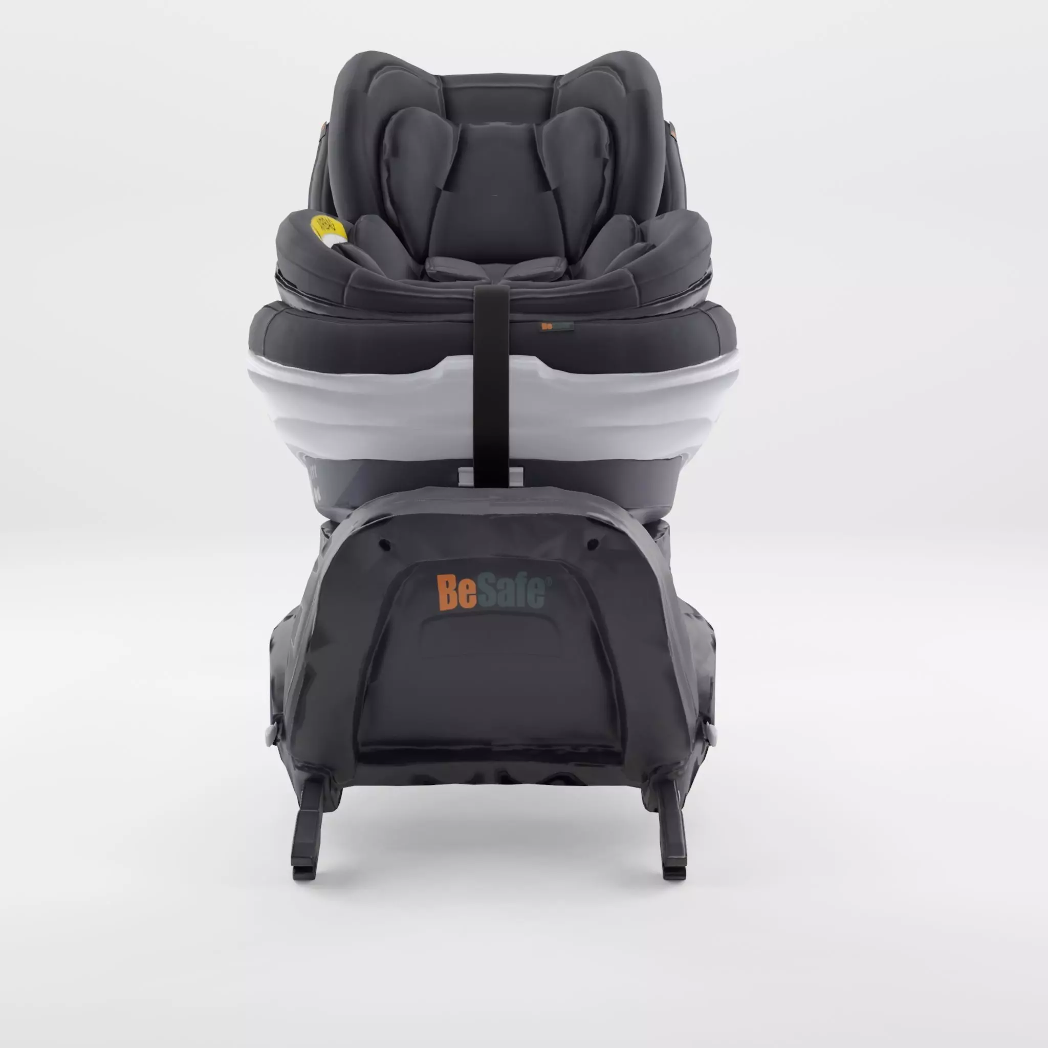 3D Model of  Prams and Strollers -BeSafe iZi Twist B i-Size Low-poly 3D model_0