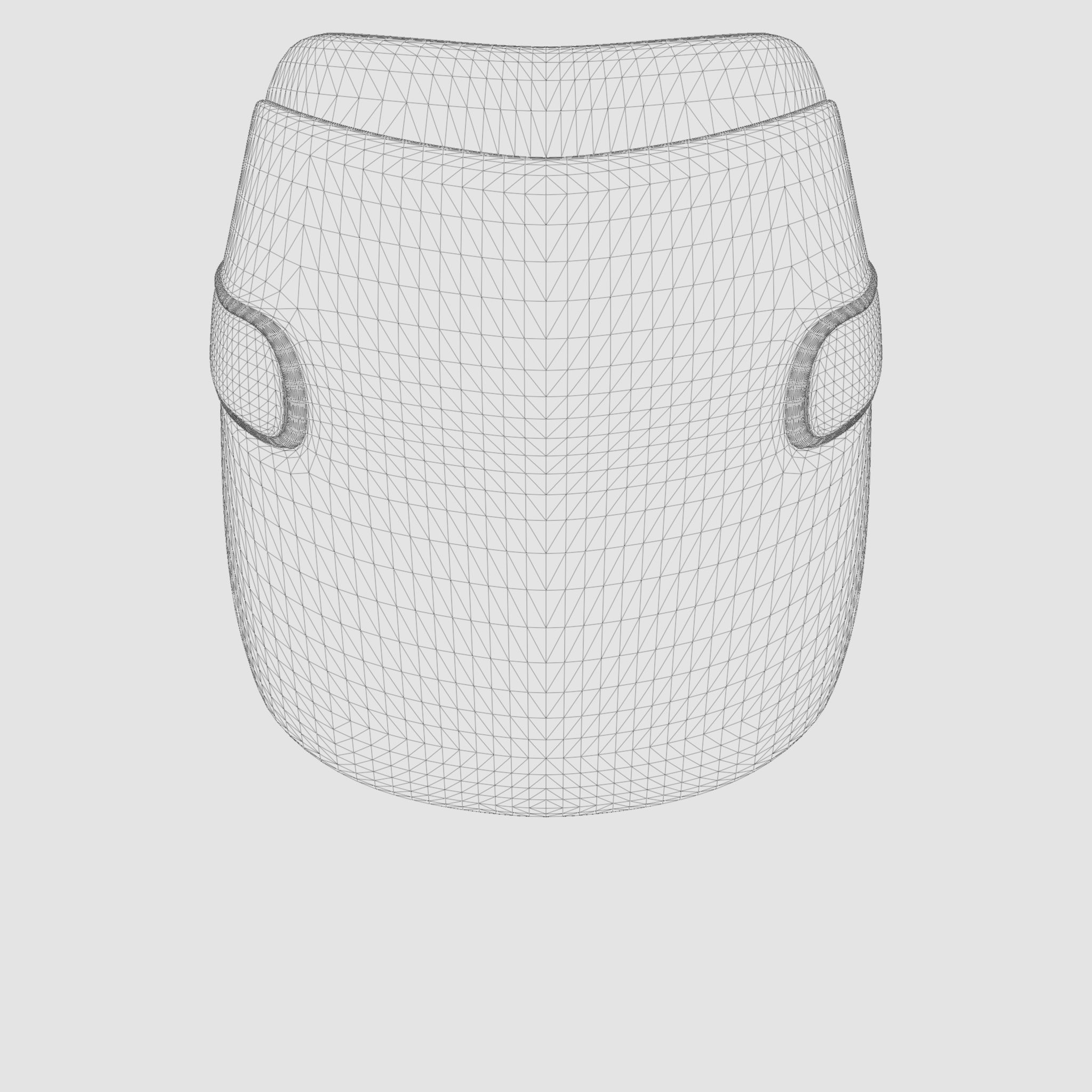 3D Model of Prams and Strollers - Cybex Sirona Z R Low-poly 3D model_4