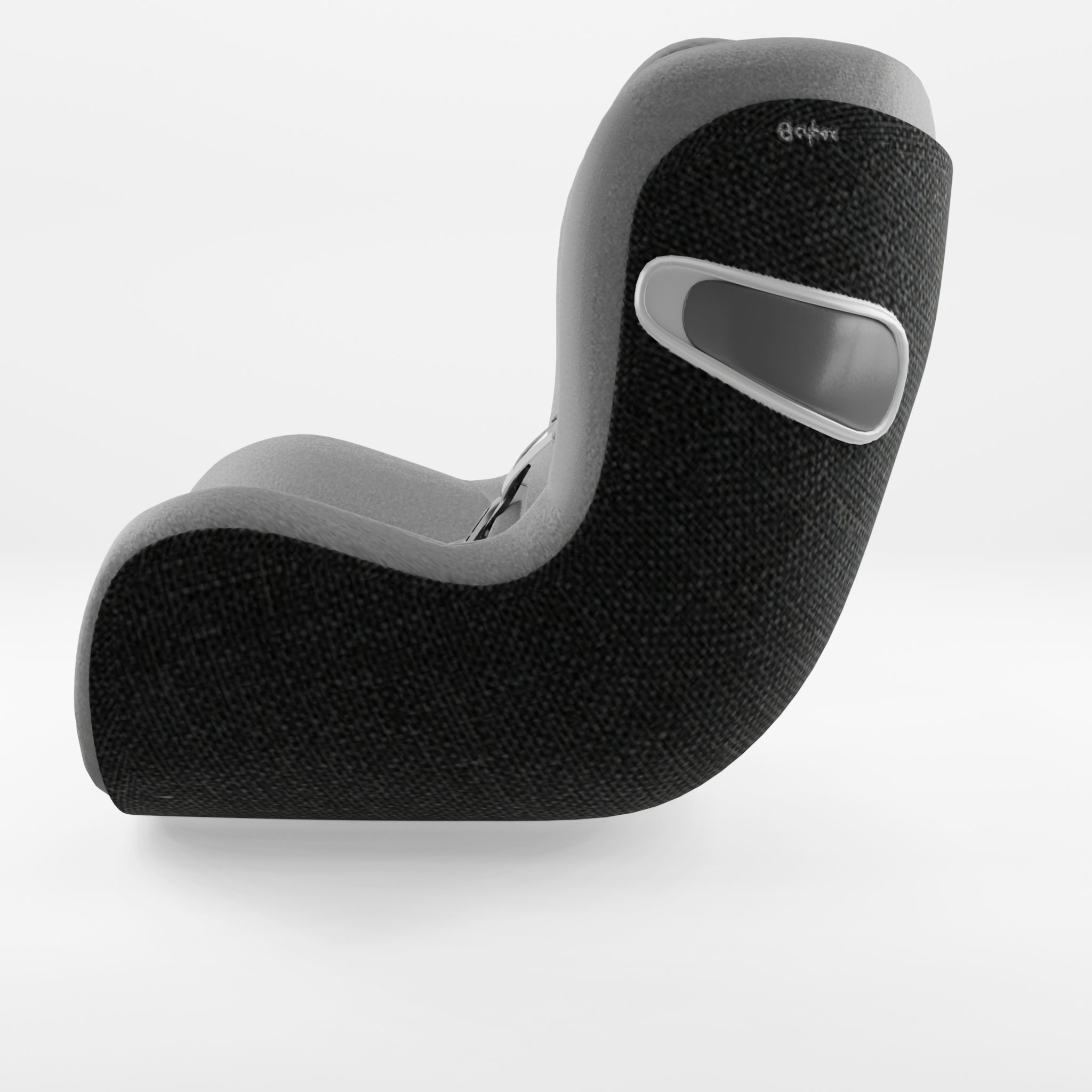 3D Model of Prams and Strollers - Cybex Sirona Z R Low-poly 3D model_3