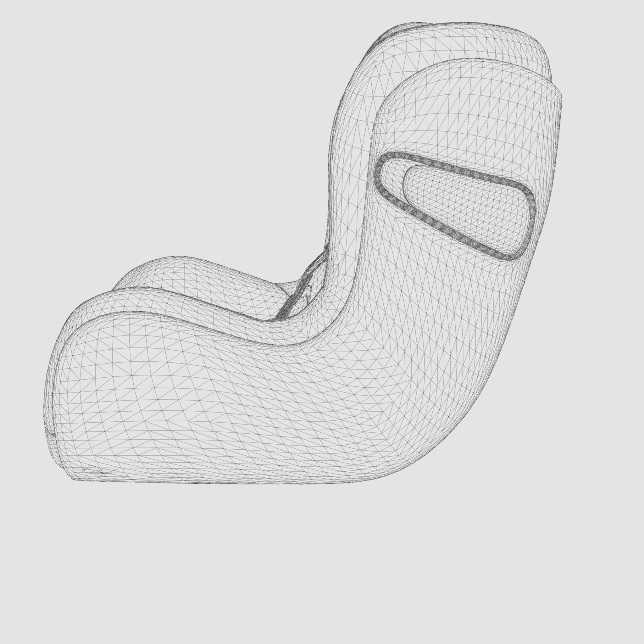 3D Model of Prams and Strollers - Cybex Sirona Z R Low-poly 3D model_6