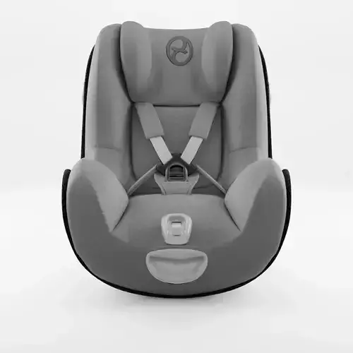 3D Model of Prams and Strollers - Cybex Sirona Z R Low-poly 3D model