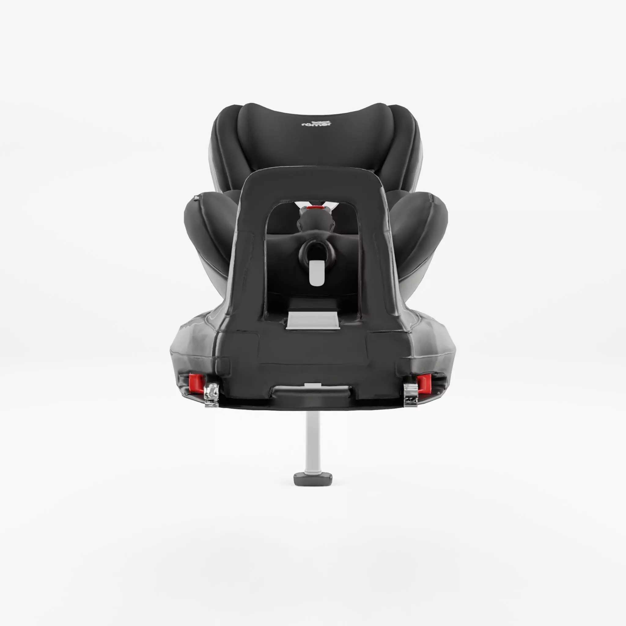 3D Model of Prams and Strollers - BRITAX SWINGFIX M Low-poly 3D model_0